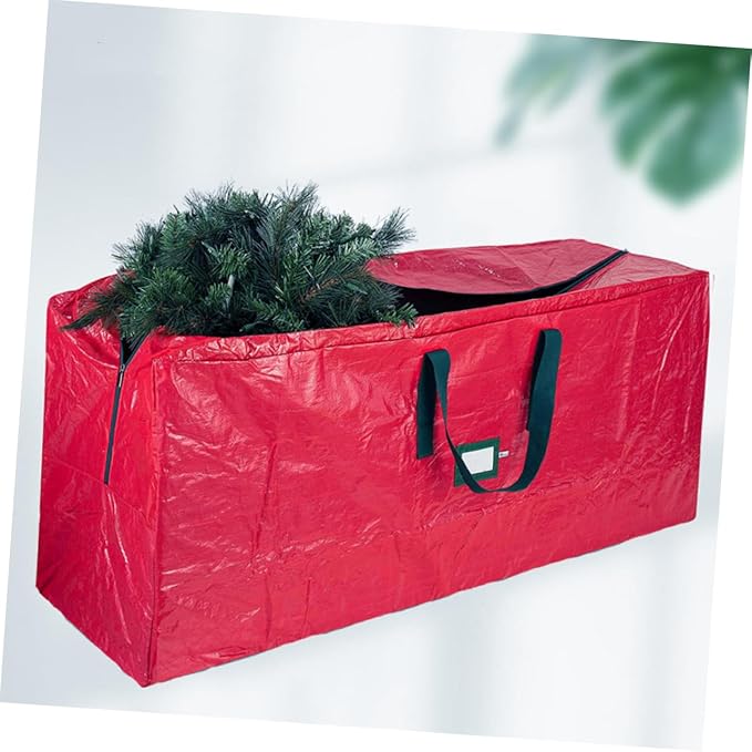CHILDWEET Large Christmas Tree Storage Bag with Reinforced Handles Outdoor Organizer for Holiday Decorations for and Storage