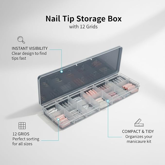 Clear PET Plastic Drawer Organizer for Socks & Accessories, Transparent Storage Box with Compartments, 14.6 x 3.0 x 3.6 Inches
