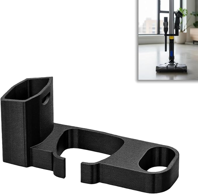 Vacuum Accessory Holder Compatible with Shark Rocket | Dual Tool Attachment Clip On Organizer for Crevice Tool and Pet Hair Brush Easy Storage and Quick Access