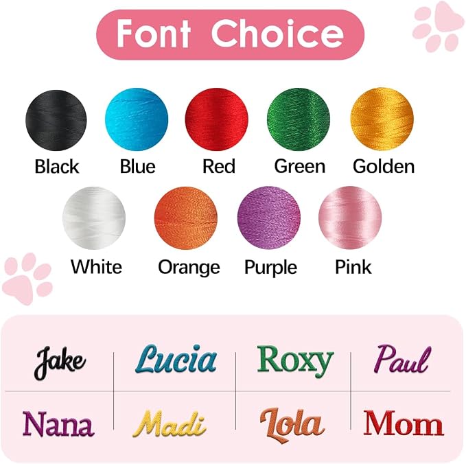 Ulico Personalized Dog Toy Storage Basket, Collapsible Pet Organizer Box With Handles, Custom Toy Bin With Pet's Name, Cat Storage Gift for Dog Lovers, Apparel & Accessories (Pink)