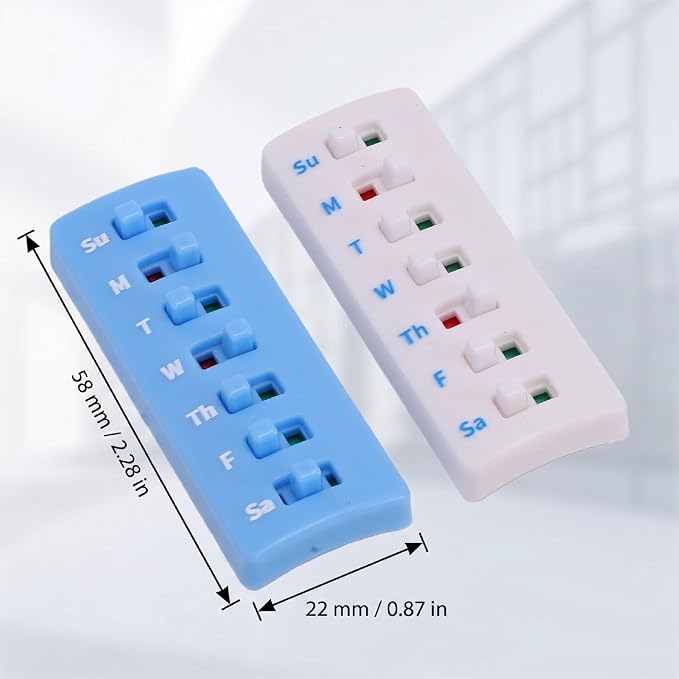 Sorandy Medication Tracker, Reusable Adhesive Dose Reminder for Bottle | Self Sticking Adhesive, Visual Tracking, No Batteries, For Prescription Vitamins Liquid Meds Pet