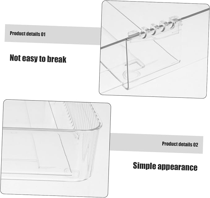 PRETYZOOM 3pcs Expandable Drawer Organizer Tray Drawer Storage Bins for Kitchen Office and Bathroom Pet Material Dividers for Neat Organization