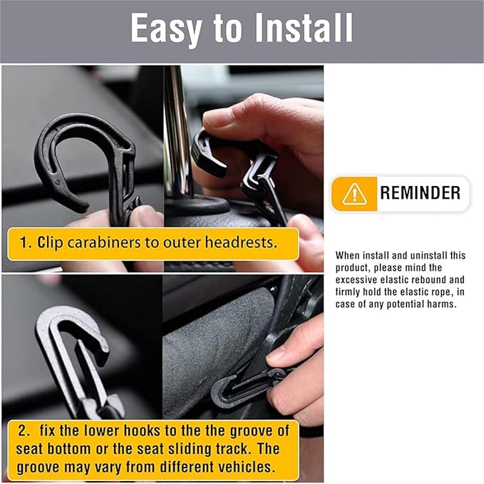 DYKESON Dog Car Net Barrier Pet Barrier with Car Mesh Organizer for Dog & Child, Safety Divider with Upgraded Storage Pouch, Easy Install for Cars & SUVs