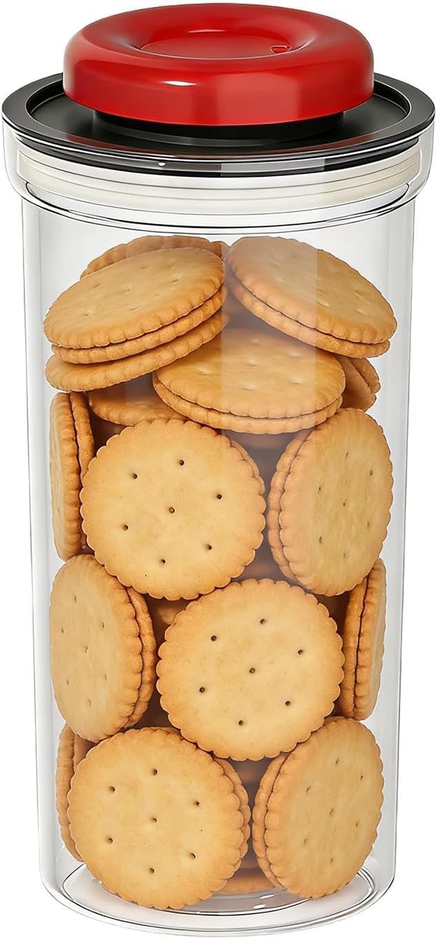 Cereal Containers Storage Stackable Leakproof Large Canister | Airtight Containers for Food Storage for Kitchen Pantry Cabinet Counter Fridge Organization Flour Sugar Rice Snack