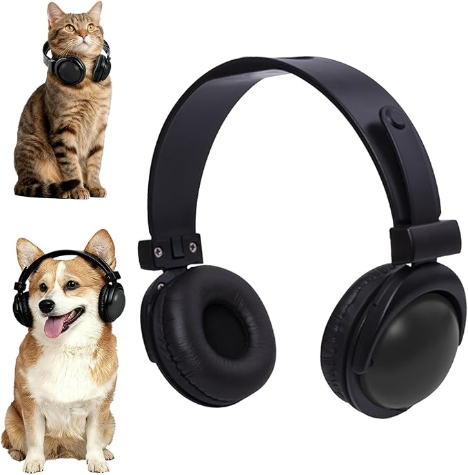 Olyre Pet Headphones for Small Dogs Cats, Adjustable Decorative Neckwear