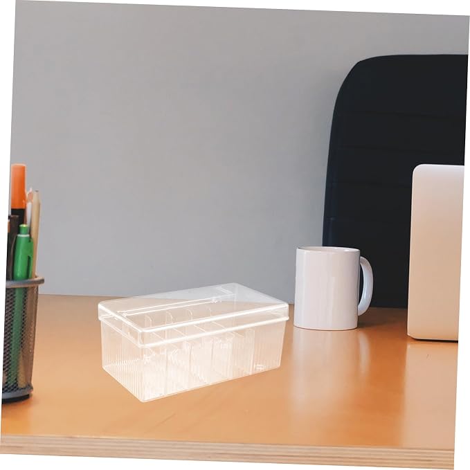 NUOBESTY Multi-compartment Cable Storage Box Cord Organizer for Efficient Pet Material for Chargers and Accessories