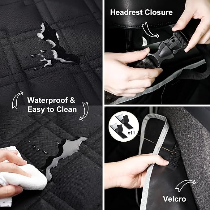 Trunk Cargo Liner for VW Caddy 4 (IV) SA I 2015-2020 | Pet Cover Waterproof Cargo Area Protector Scratchproof Shield Dog Travel Cushion Pad Interior Accessory