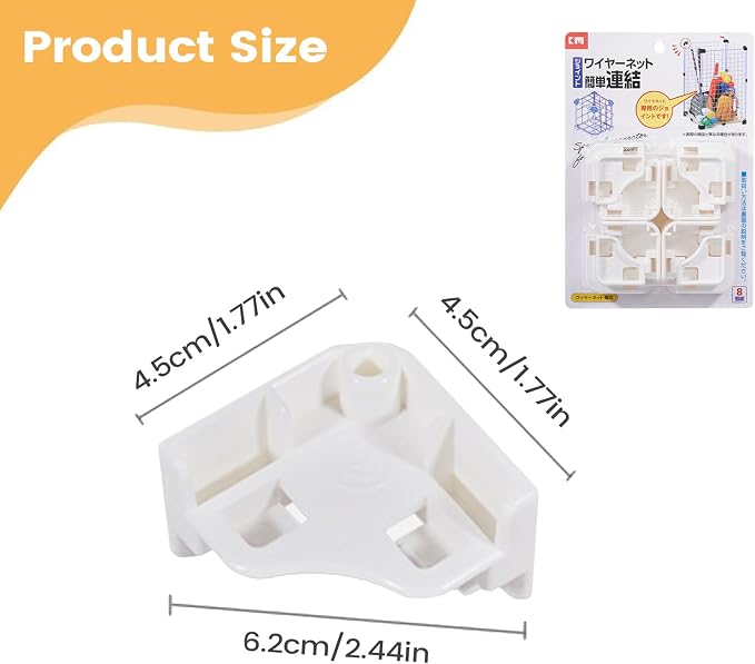Grid Storage Cube Connectors Multifunction Tight-Fit | Cube Organizer Grid Connectors for Home Dorm Apartment Bedroom Toy Case Animals Crate Closet Organization
