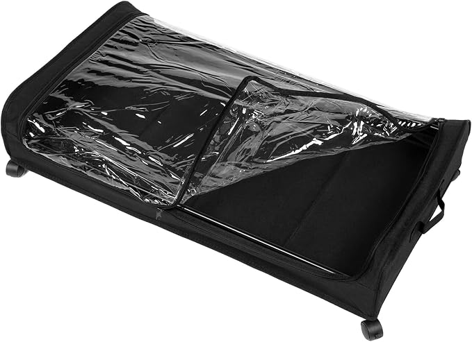 Kichvoe Bed Storage Cart with Wheels Large under Bed Storage Drawers for Clothes with Fabric Cover for Small Bedrooms and Pet Supplies
