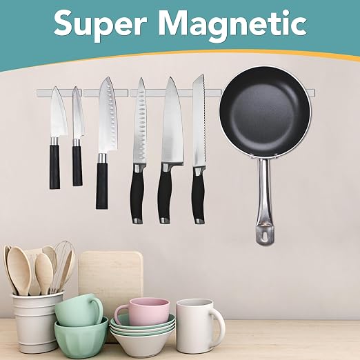 BEST CHOICE MAGNETS 12 Pack Strong Neodymium Bar Magnets, 60 x 10 x 3 mm | Rare Earth Neodymium Magnets with Double-Sided Adhesive Perfect for Fridge, Garage, Kitchen, Craft, Office