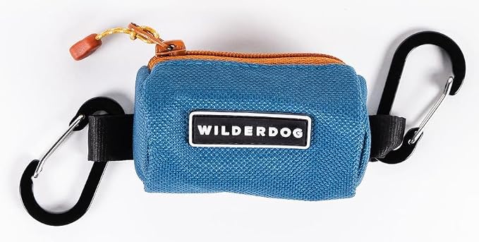 Wilderdog Dog Poop Bag Holder - Pacific Blue