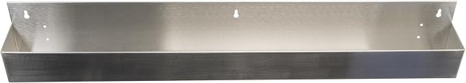 Winco 42" Single Bar Stainless Steel Speed Rail | Holds up to 24 bottles, Foodservice