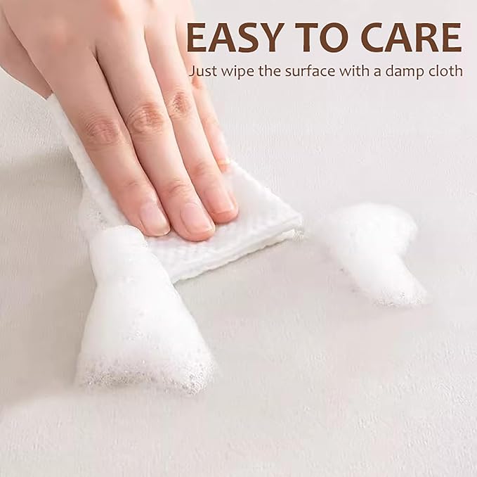 Cut-to-fit Narrow Window Sill Mat,Absorbent Window Sill Cushion Pad Non-Slip Backing,Customizable Decorative Window Sill Protector Cover for Dog Cat Pets(39" L x 4" W, Flower H)