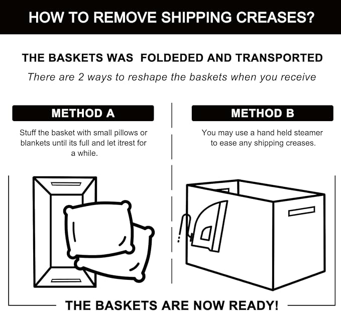 OIAHOMY 3 Pack Storage Basket for Organizing, 13''X9.85''X8.7'' Woven Storage Bins with Handles, toy organizers,Stylish Room Decor, Black variegated
