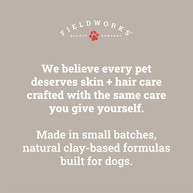 GRRR All-Natural Dog Shampoo – Gentle for Sensitive Skin. with Bentonite Clay, Argan Oil, Aloe & Shea Butter. Lavender Scent, Hypoallergenic, Biodegradable, 12oz