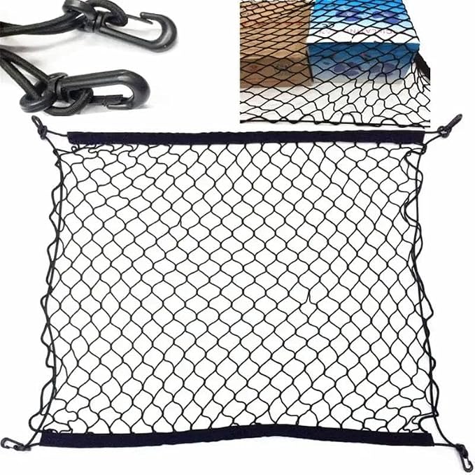 Car Nets Nylon Car Rear Cargo Net Trunk Storage Organizer Net For A1 A2 A3 A4 A5 A6 A7 A8 Q2 Q3 Q5 Q7 S3 S4 S5 S6 S7 S8 For TT TTS Cargo Net