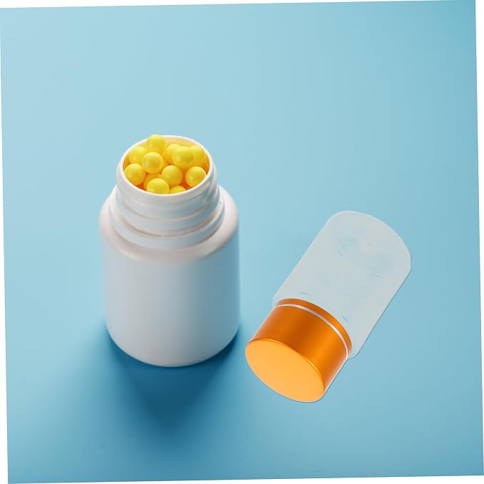 20pcs 30ml Plastic Pill Bottles with Airtight Lids for Medication and Pills, Multipurpose Medicine Storage Organizer, Leakproof Pet Containers for Travel and DIY Powder Storage