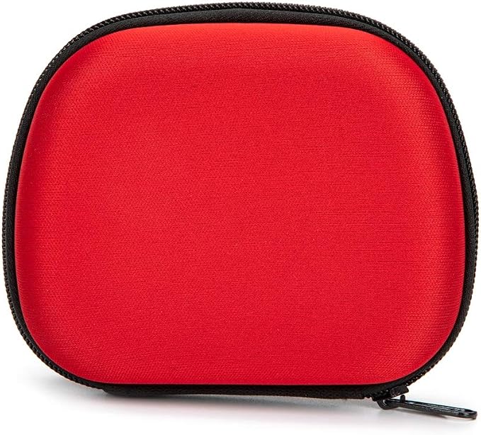 First Aid Hard Case Empty, First Aid Hard Case First Aid EVA Hard Red Medical Bag for Home Health First Emergency Responder Camping Outdoors (5x4x1.8 Small)