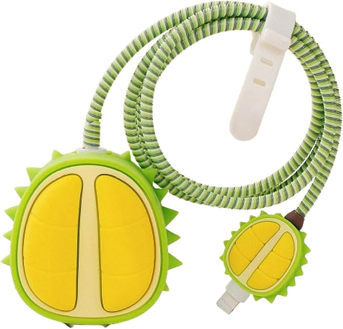 ZOSTLAND 5 in 1 DIY 18W 20W Heart Shape Protector Data Cable USB Charger Line Earphone Wire Saver Organizer Compatible with iPhone 11 12 13 14 15 Pro Max