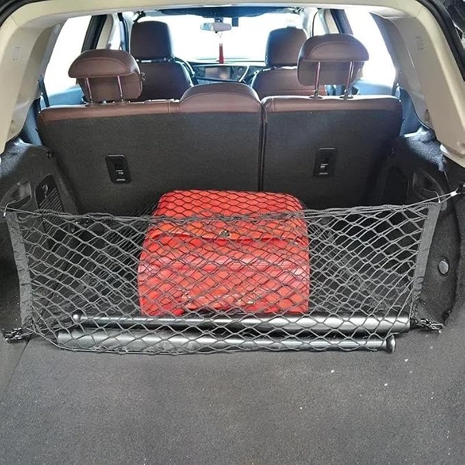 Car Nets Nylon Car Rear Cargo Net Trunk Storage Organizer Net For A1 A2 A3 A4 A5 A6 A7 A8 Q2 Q3 Q5 Q7 S3 S4 S5 S6 S7 S8 TT TTS Cargo Net