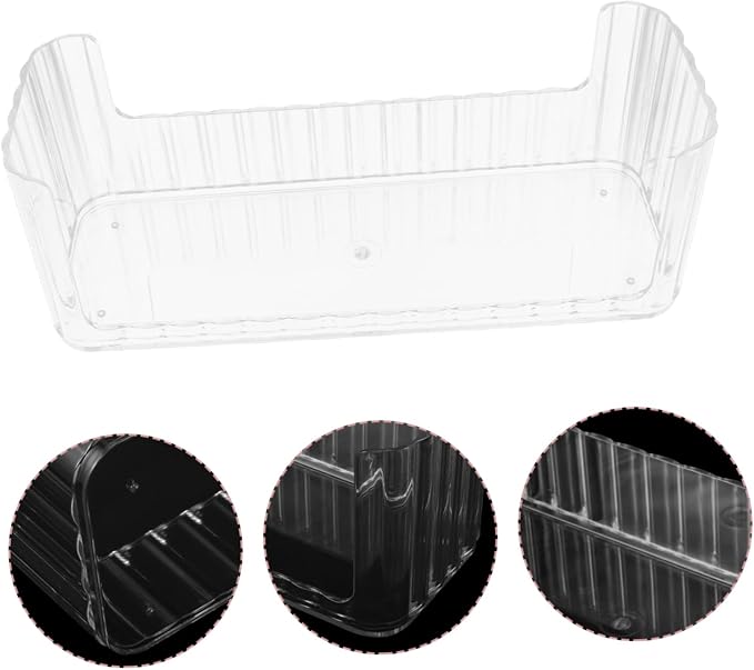 IMIKEYA Travel Makeup Organizer Vanity Organizer Tray Bathroom Medicine Cabinet Cosmetics Storage Rack