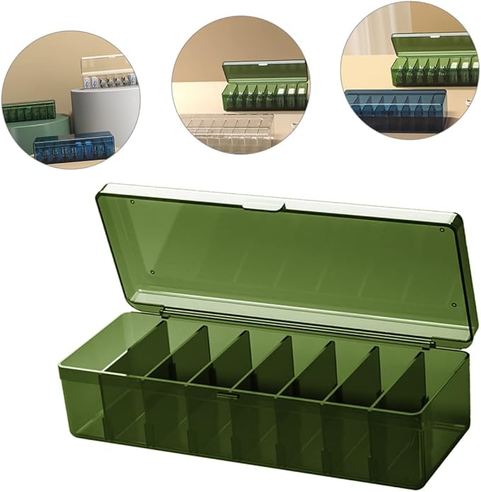 TEHAUX 2pcs Cord Organizer Box Data Cable Storage Wire Storage Bins Phone Charger Organizer Pet Material