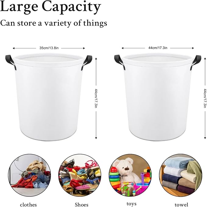Cute Shih Tzu Print Laundry Basket Foldable With Handles, Funny Shih Tzu Dog Tote Bag, Oxford Cloth Shih Tzu Laundry Hamper Clothes Storage Bucket For Bathroom Laundry Bedroom