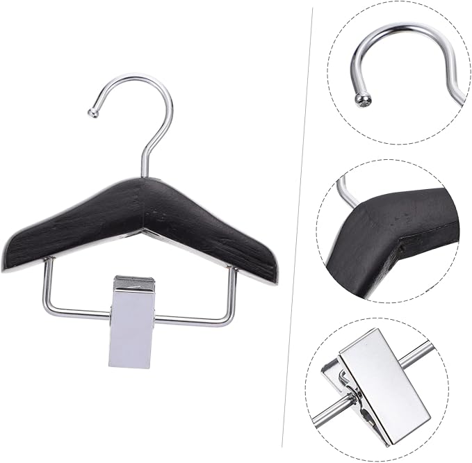 BESPORTBLE Pet Clothing Hanger Durable Plastic Dog Apparel Clip Rack for Organizing Pet Clothes Keeps Dog Cat Outfits Neat and Dry Owners
