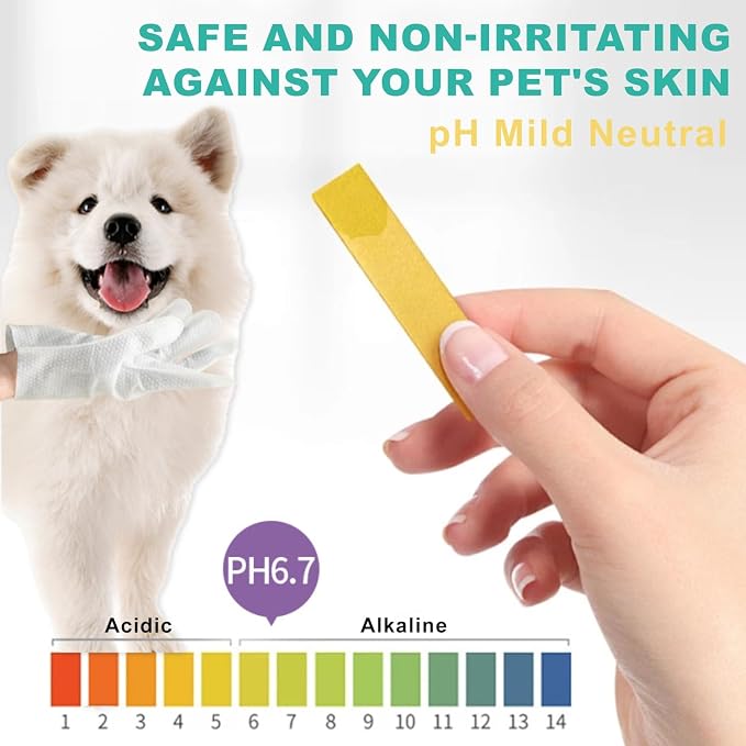 JoanofArc Extra Thick Pet Bathing Wipes for Dogs & Cats, Cleaning & Odor-Controlling Grooming Gloves, Dog Wipes Washing Gloves, for Daily Care and Traveling, Rinse Free, Unscented, 18 PCS