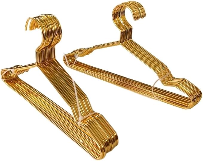 20Pcs Metal Pets Clothes Hanger Small Dog Closet Hangers Cat Racks Storage Organizer
