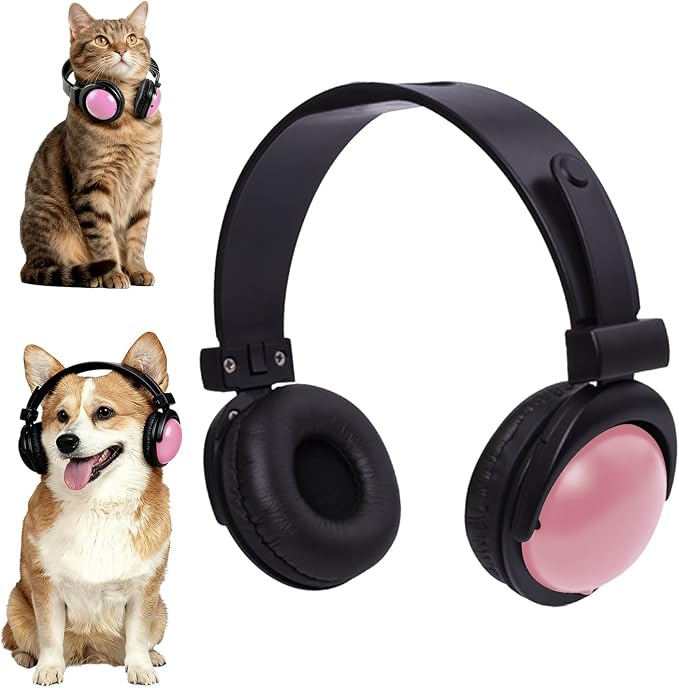 Olyre Pet Headphones for Small Dogs Cats, Adjustable Decorative Neckwear