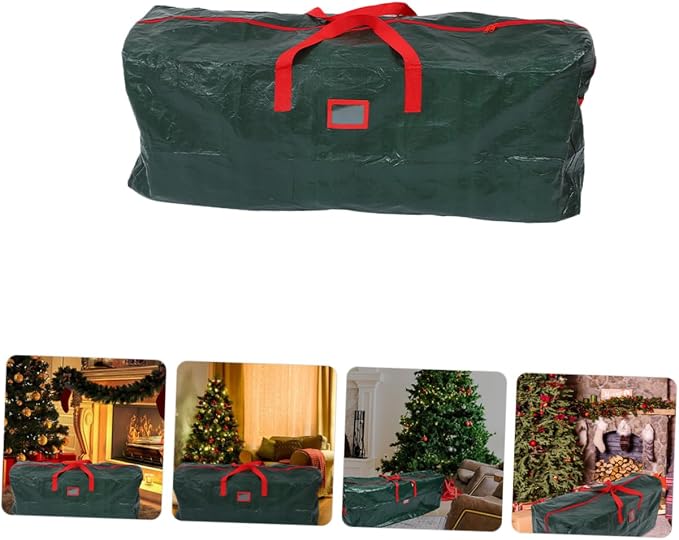 BESPORTBLE Large Christmas Tree Storage Bag Organizer Handles Heavy Duty Household Storage for Holiday Trees and Decorations