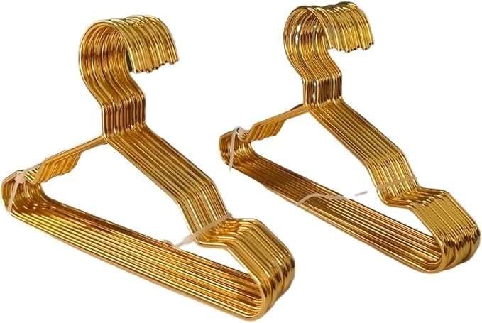 20Pcs Pets Closet Hanger Metal Mini Clothes Rack for Dog Cat Storage Organizer