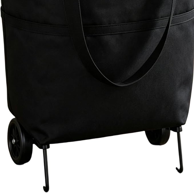 Lightweight Foldable Utility Cart, Waterproof Wheeled Heavy Storage Wagon