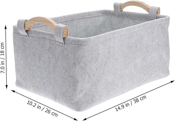 Sundries Bin Cat Basket Fabric Storage Rattan Storage Box Pet Toys Case Multi-use Organizer