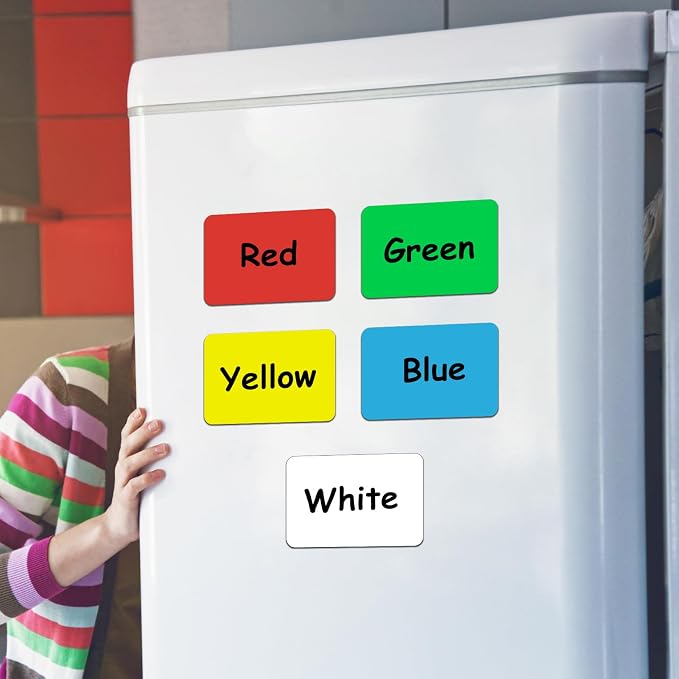3.5x2.25 Name Tags Magnet,Dry Erase Labels,Teacher Must Have for Whiteboard Magnets,Classroom Signs,Pack of 40(Blue)
