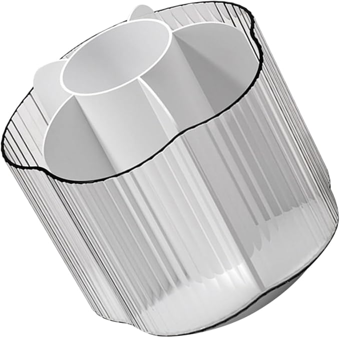 ABOOFAN Rotating Pencil Holder Stylish Pen Organizer for Office School Container for Makeup Brushes Desk Supplies Versatile Storage Finish