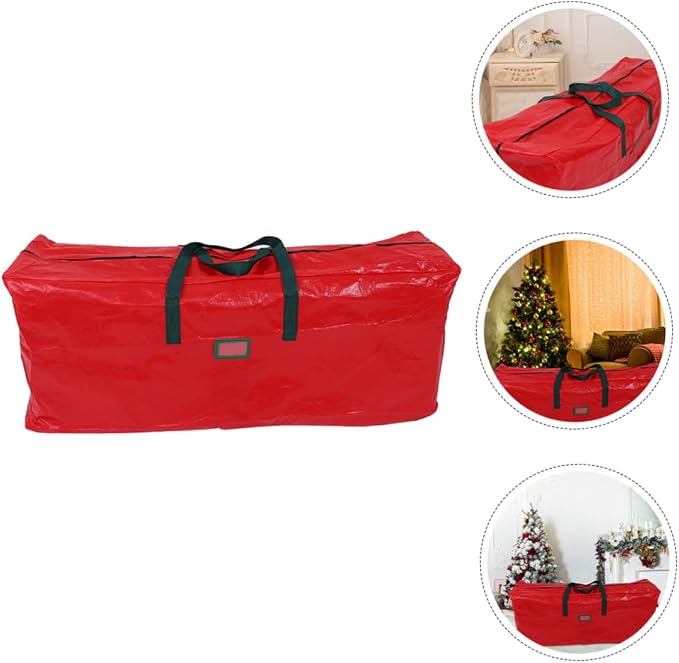 CHILDWEET Large Christmas Tree Storage Bag with Reinforced Handles Outdoor Organizer for Holiday Decorations for and Storage