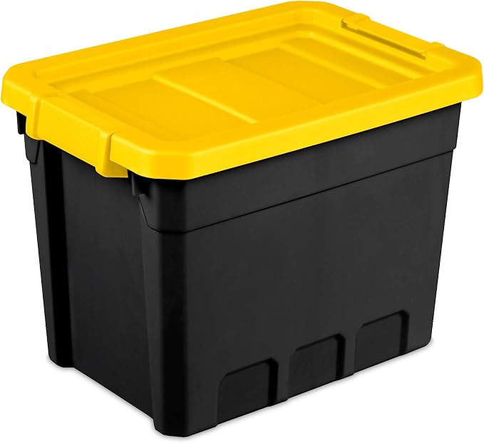 Sterilite Tote Stacker Black 7.5GA 14839006
