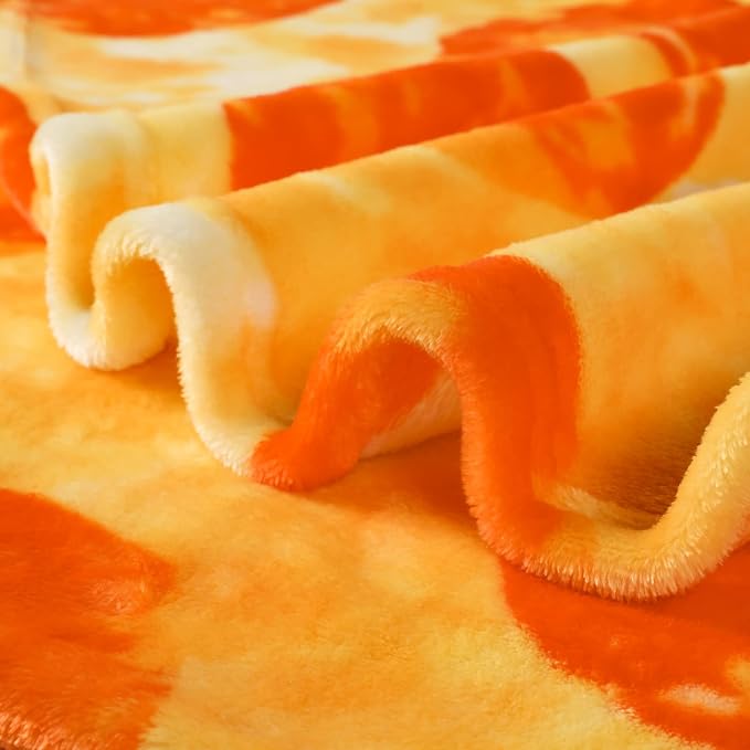 Bnuitland 72 Inch Pizza Funny Blanket with Pillow Cover (18×18"), 300 GSM Double Sided Giant Novelty Tortilla Realistic Food Blanket for Your Family, Adults and Kids