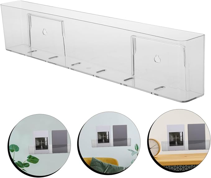 2 Pcs Wall-Mounted Bookshelf for Kids Book Rack for Kids Rooms Nursery Book Shelves Wall Easy Install Floating Shelves