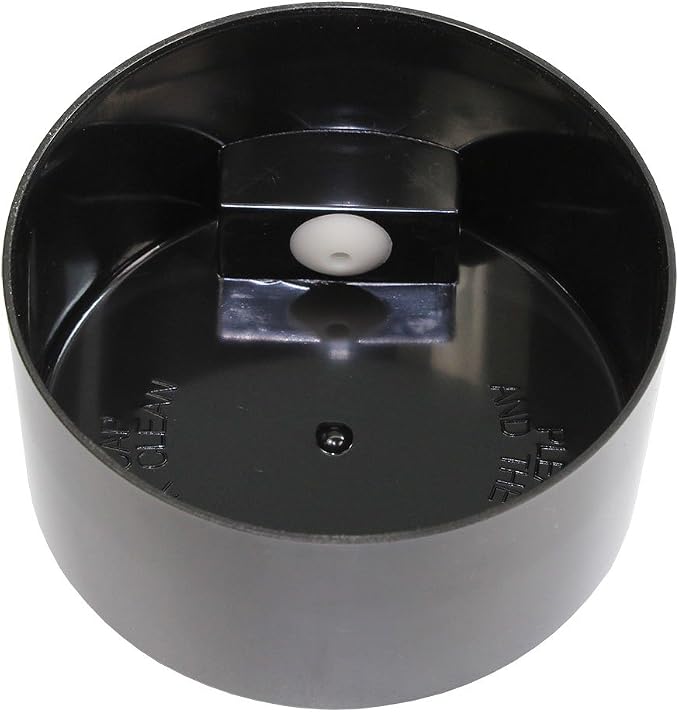 Tightpac Pawvac 1 to 6 Ounces Container, Airtight Pet Food and Treats Storage Jar - Patented Vacuum Seal Container for Pet Food, Treats and other Dry Goods - Black with Cats