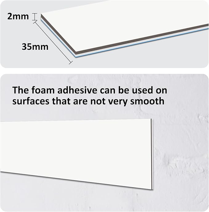 Adhesive Metal Strips for Magnets 1.4" x 10 Ft，Metal Tape Self Adhesive, Ferrous Tape for Magnets, Metal Magnet Strips, Metallic Steel Strip Roll