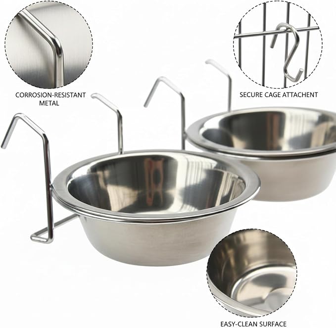 Hanging Bowl Holder for Wire Grids, Metal Dish Stand to Save Floor Space in Storage Units and Organizers (1 Pack)