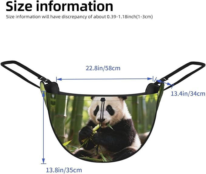 Giant panda Car Seat Organizer-Backseat Storage Bag for Travel | Waterproof Durable. Holds Snacks Gear Essentials. Fits Most Cars.