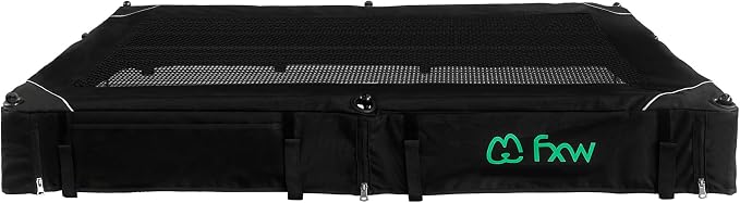 FXW Mesh Top Cover for 24" H 8-Panel Dog Playpen, Square | Helps Deter Jump-Outs, Tear-Resistant, Quick Setup, Compact Storage, Fits FXW Only, Playpen Not Included