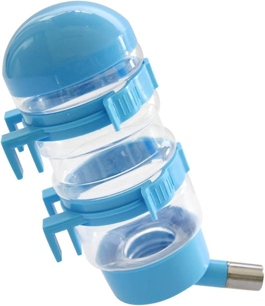 NACOCO Pet Drinking Fountains Dog Water Dispenser Dog Kettle Cat Bottle with Automatically Feeding Water (Blue)