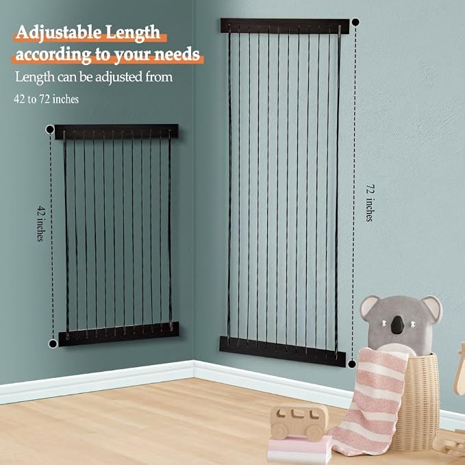 Stuffed Animal Storage Wooden Soft Toy Storage for Kids Room，Wall Mount Door Hanging Stuffed Animal Toy Organizer Shelf for Nursery Play Room Black -Patent