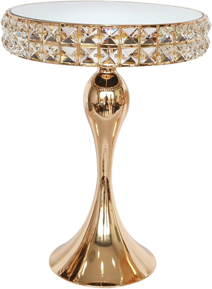 Cake Stand Wedding Crystal Dessert Stand Display Stand Ornament Dessert Cold Tea Stand Cosmetic Organizer Cake Stand Cake Plate Candy Cupcake Dessert Display Shelves (Color : D) (B)