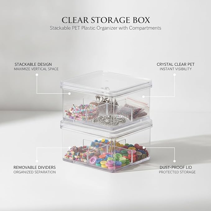 PET Plastic Storage Box